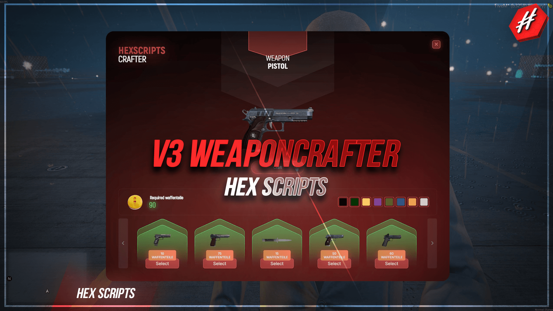 [ESX] HEX WEAPONCRAFTER V3
