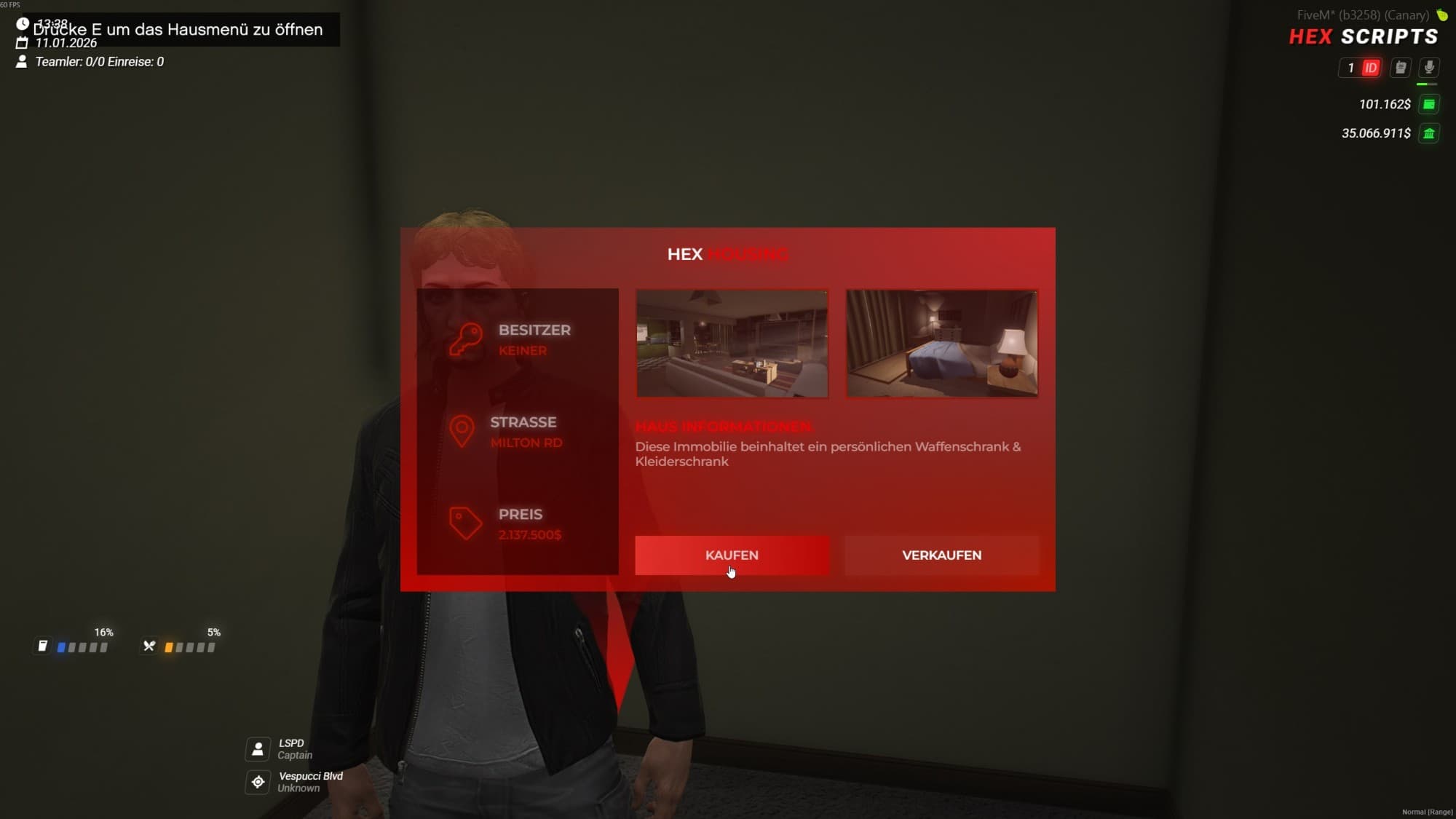 [ESX] HEX  HOUSING V1