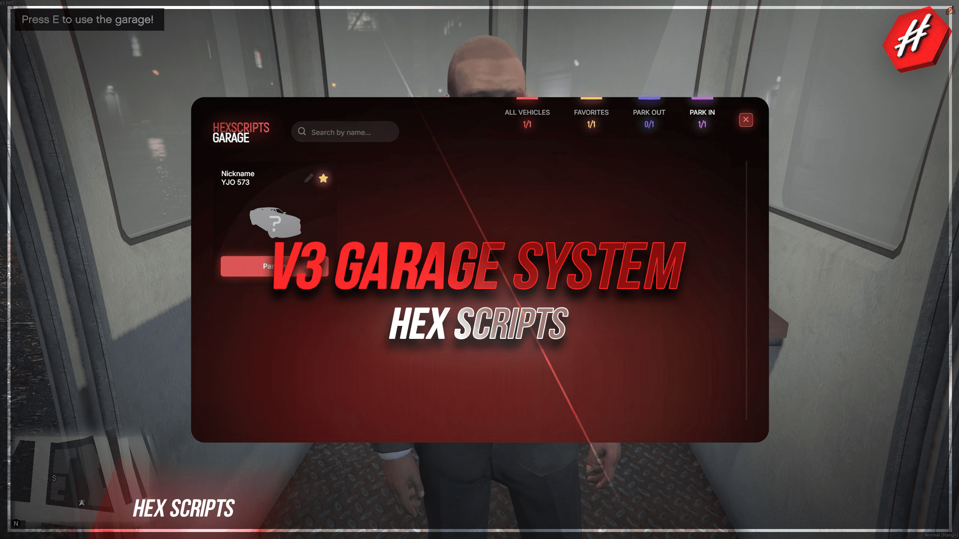 [ESX] HEX GARAGE SYSTEM V3