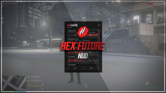 [ESX/QBCORE] HEX FUTURE HUD