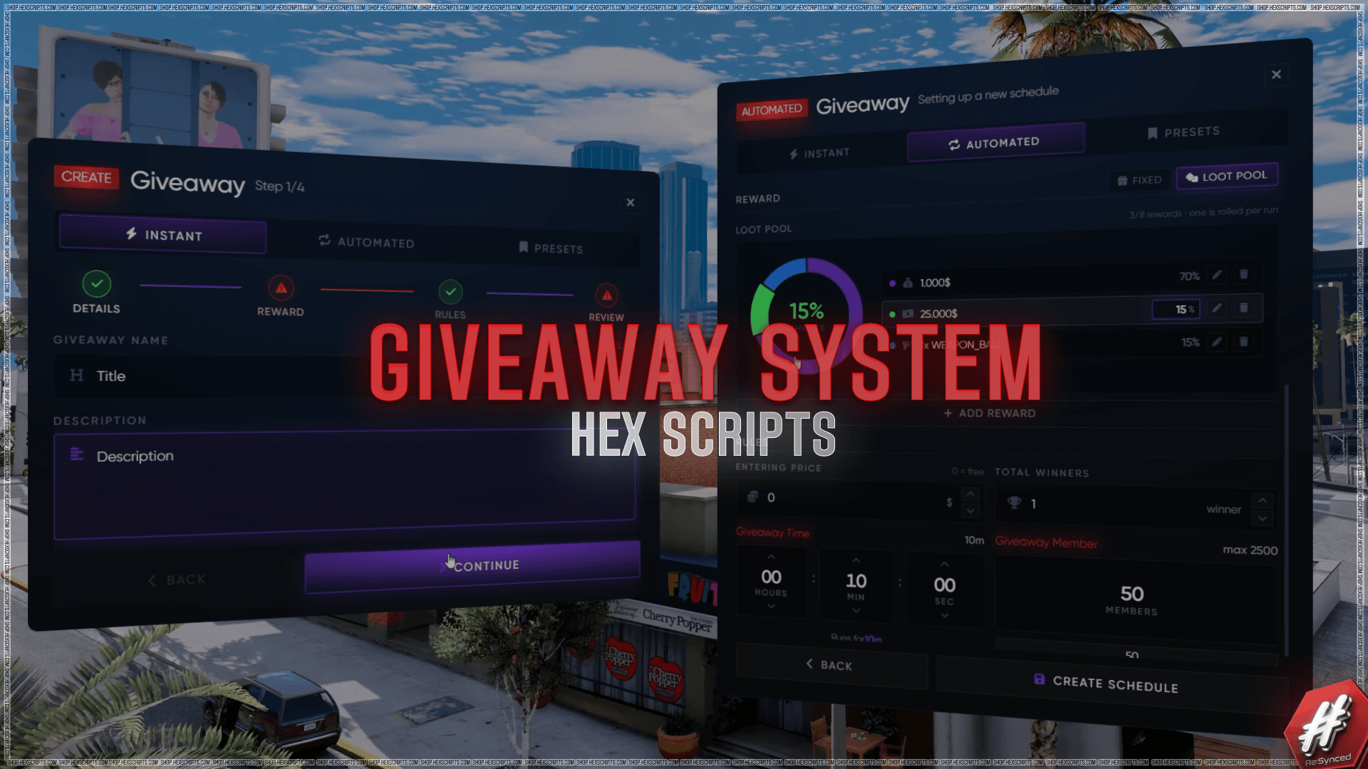 [ESX/QB/STANDALONE] HEX GIVEAWAY