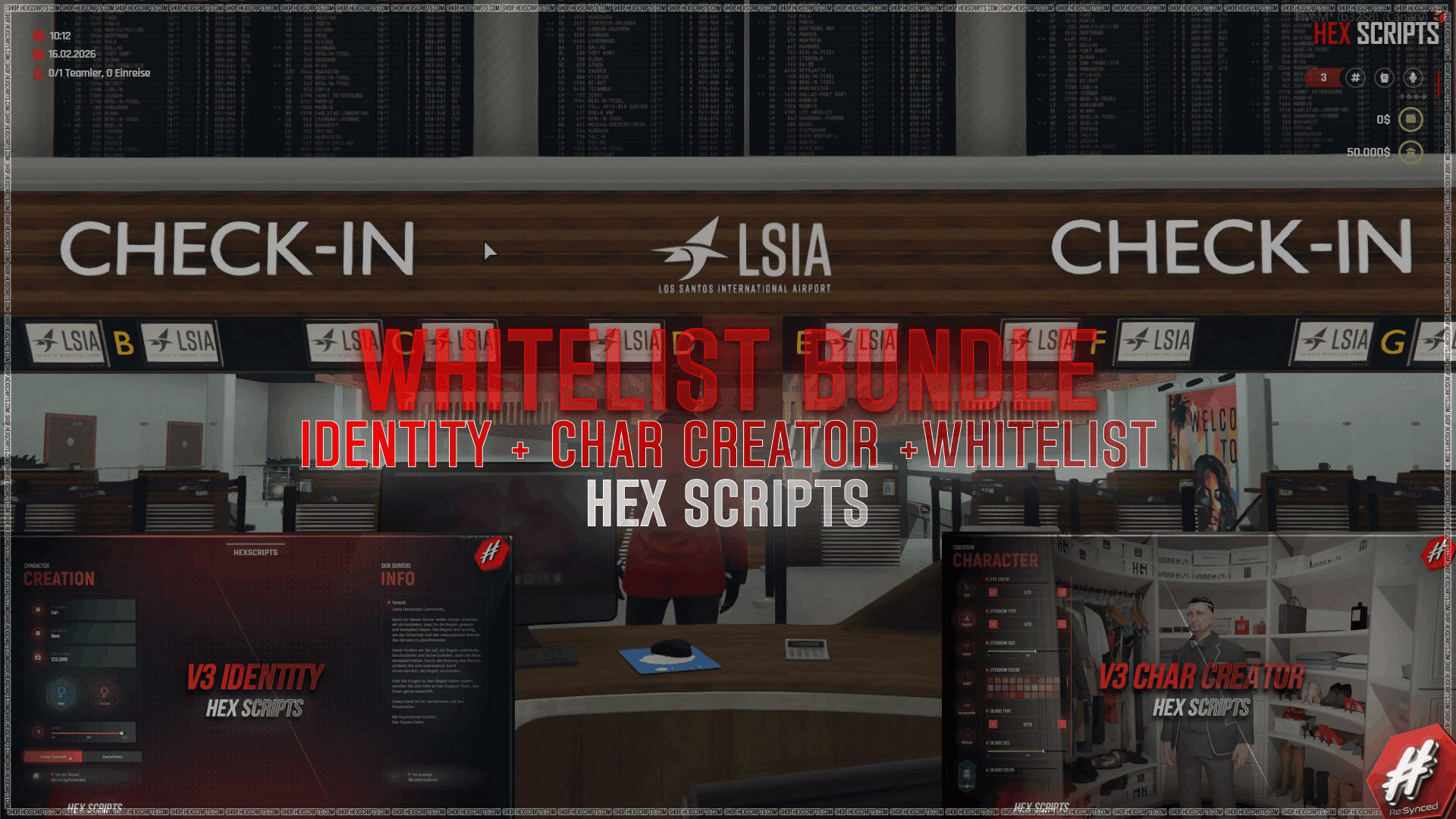 [ESX] HEX WHITELIST BUNDLE