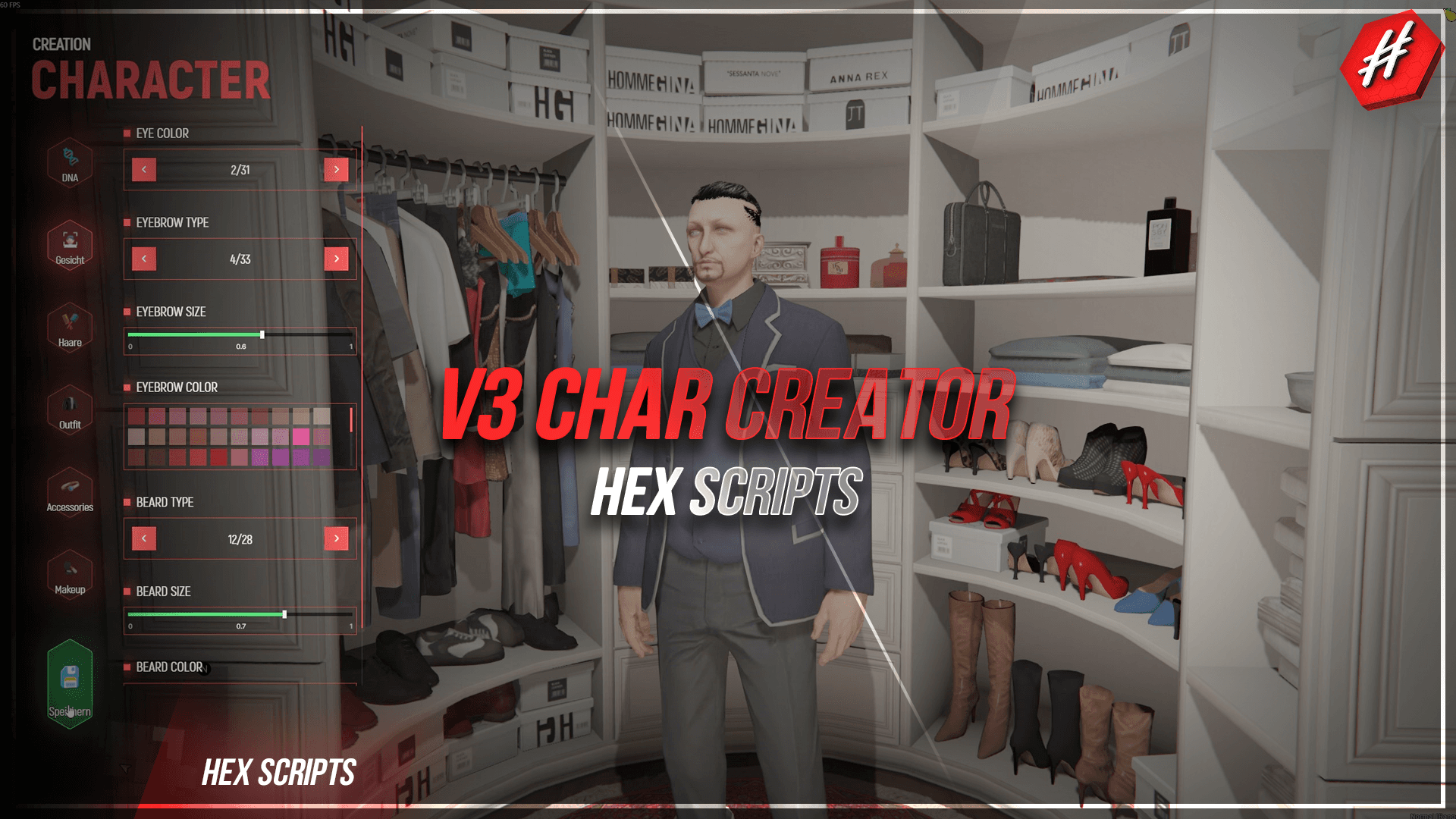 [ESX] HEX CHAR CREATOR V3